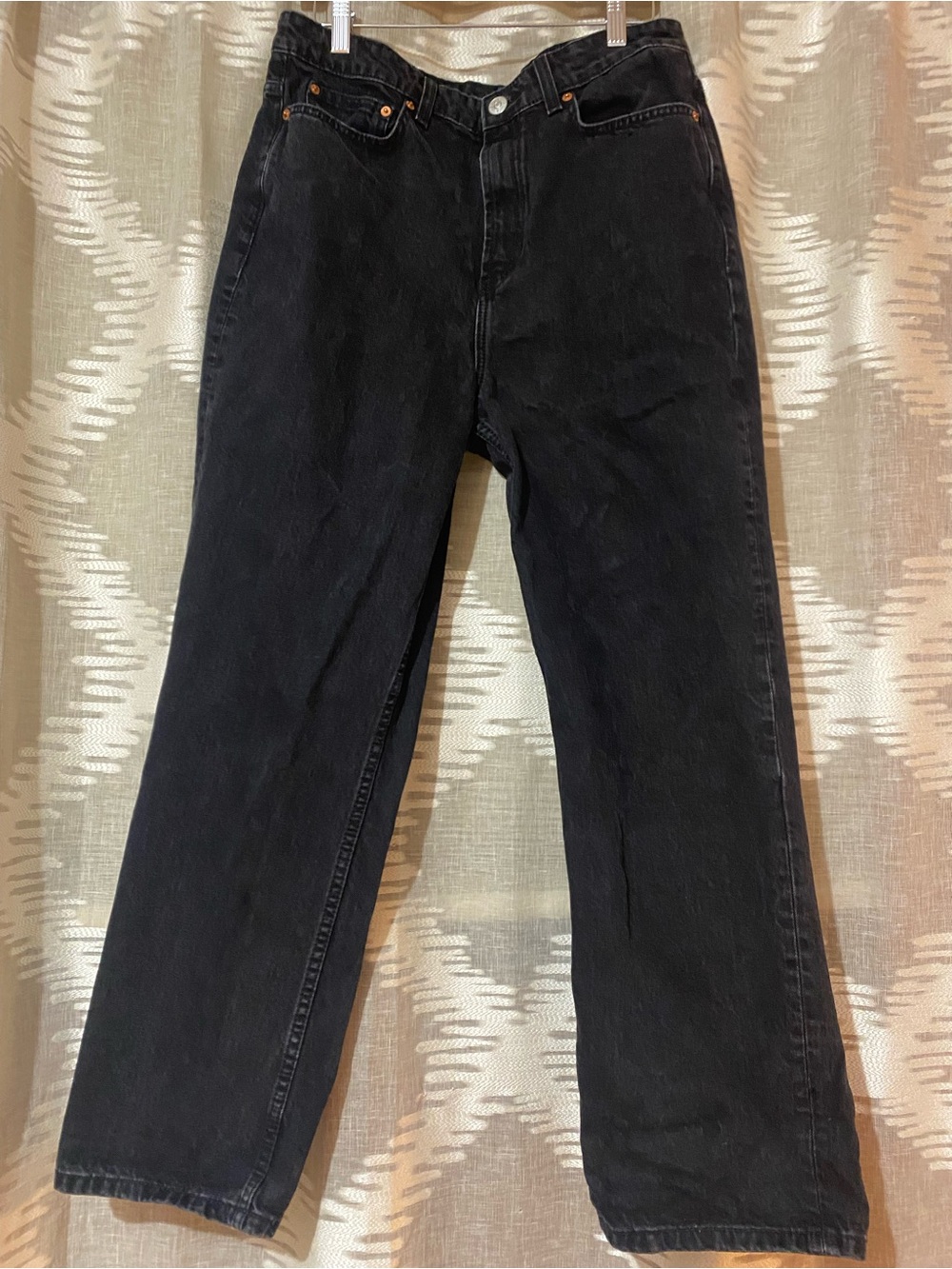 Zara high waisted mom jeans